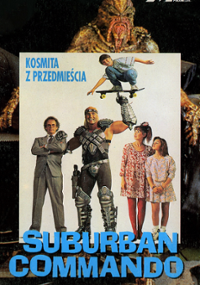 Plakat filmu Kosmita z przedmieścia