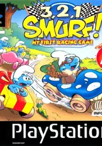 Plakat gry Smurf Racer!