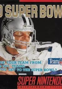 Plakat gry Tecmo Super Bowl