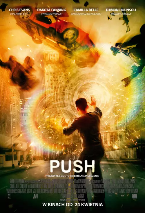 plakat filmu Push