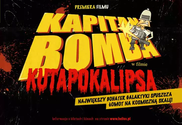 plakat filmu Kapitan Bomba - Kutapokalipsa