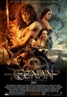 plakat filmu Conan Barbarzyńca 3D