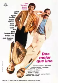Plakat filmu Dos mejor que uno