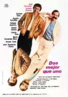 plakat filmu Dos mejor que uno