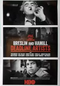 Plakat filmu Breslin i Hamill: Mistrzowie reportażu