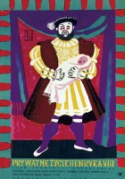 plakat filmu Prywatne życie Henryka VIII