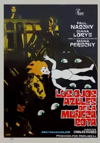 Plakat filmu Los Ojos azules de la muñeca rota