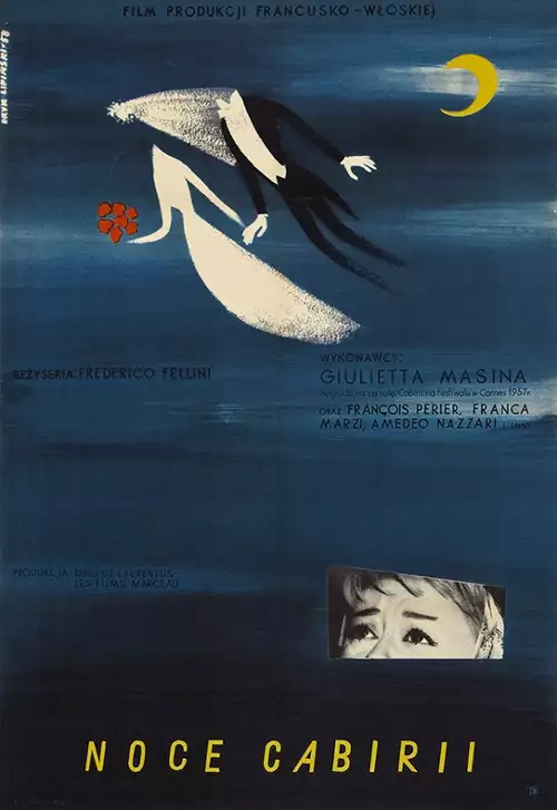 plakat filmu Noce Cabirii