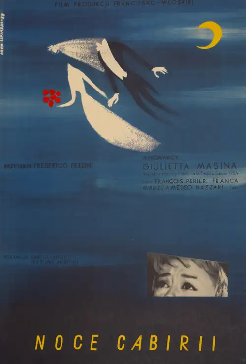 plakat filmu Noce Cabirii