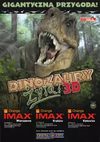 Plakat filmu Dinozaury żyją 3D