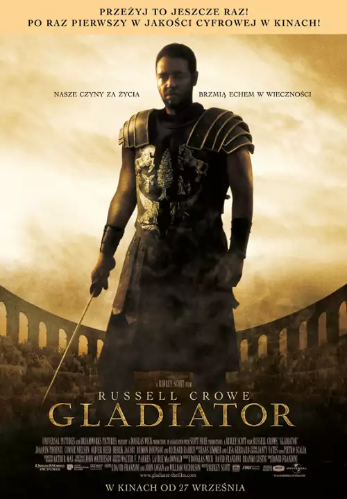plakat filmu Gladiator