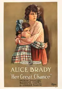 Plakat filmu Jej wielka szansa