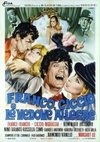 plakat filmu Franco, Ciccio e le vedove allegre