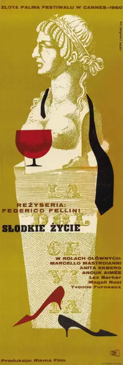 plakat filmu Słodkie życie