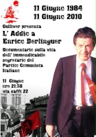 plakat filmu L'addio a Enrico Berlinguer
