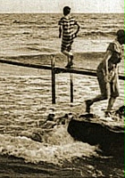 plakat filmu Kąpiel w morzu