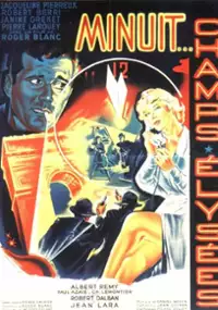 Plakat filmu Minuit, Champs-Élysées