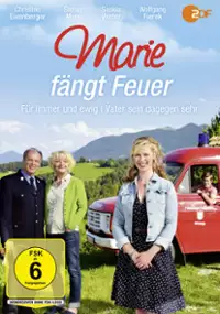 Plakat serialu Marie - próba ognia