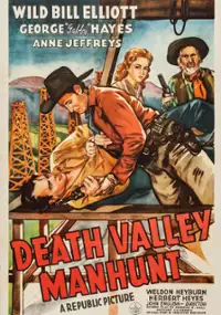 Plakat filmu Death Valley Manhunt