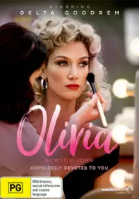 Plakat serialu Olivia Newton-John - mężczyźni, kino i śpiew