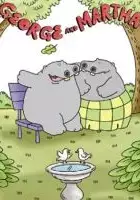 plakat serialu George and Martha