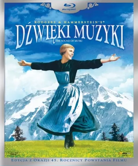 plakat filmu Dźwięki muzyki