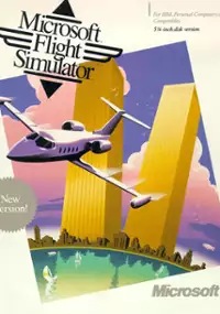 Plakat gry Microsoft Flight Simulator 3.0