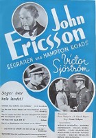 plakat filmu John Ericsson - segraren vid Hampton Roads