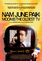 plakat filmu Nam June Paik. Księżyc to najstarszy telewizor