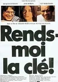 Plakat filmu Rends-moi la clé!