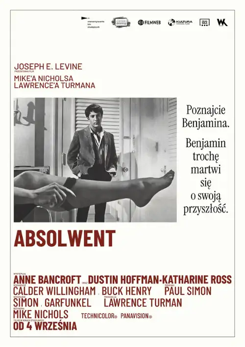 plakat filmu Absolwent