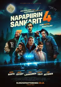 Plakat filmu Napapiirin sankarit 4