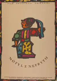 Plakat filmu Motyl z nefrytu