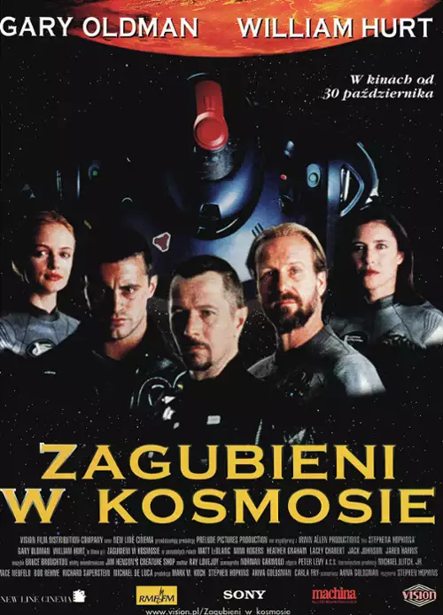 plakat filmu Zagubieni w kosmosie