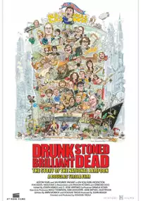 Plakat filmu Drunk Stoned Brilliant Dead: The Story of the National Lampoon