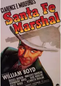 Plakat filmu Santa Fe Marshal
