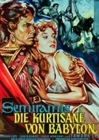 Plakat filmu La cortigiana di Babilonia