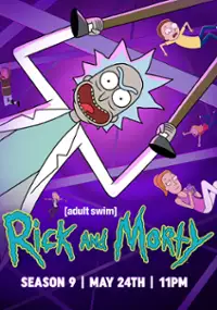 Plakat serialu Rick i Morty