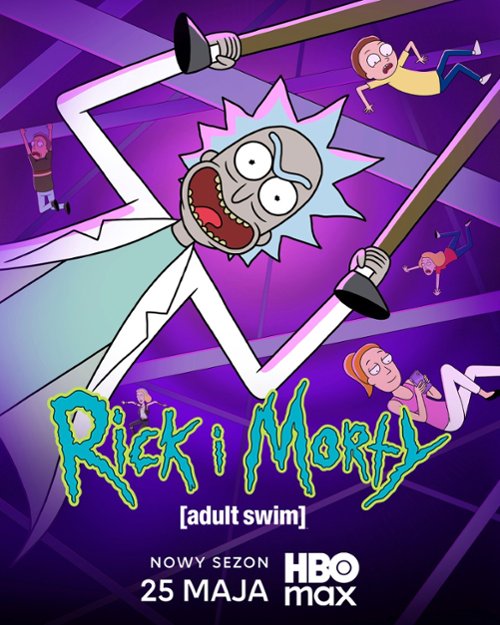 Plakat: Rick i Morty