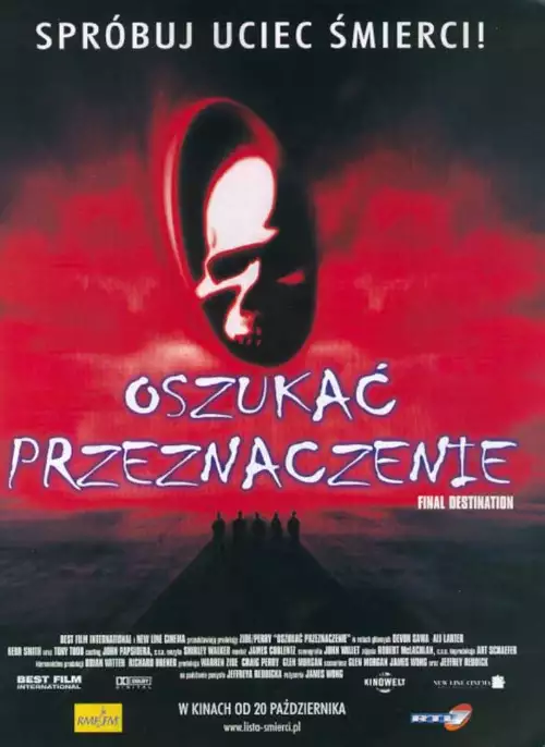 plakat filmu Oszukać przeznaczenie