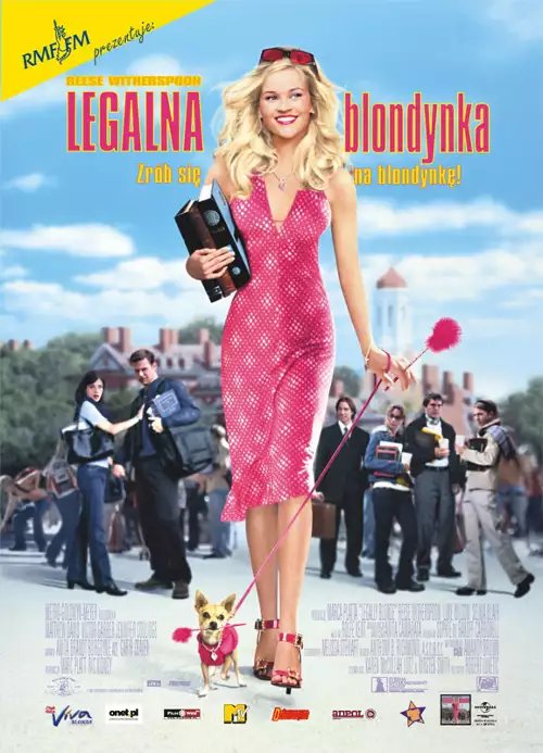 plakat filmu Legalna blondynka