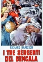 plakat filmu I tre sergenti del Bengala