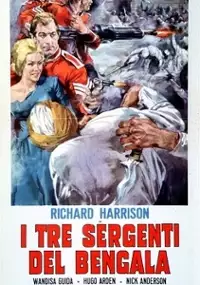 Plakat filmu I tre sergenti del Bengala