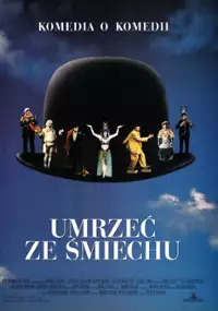 Plakat filmu Umrzeć ze śmiechu
