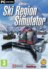 Plakat gry Ski Region simulator 2012 - Kurort narciarski