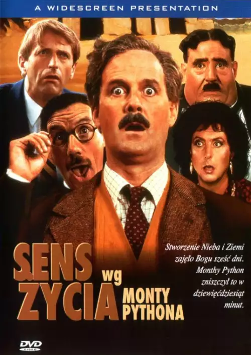 plakat filmu Sens życia wg Monty Pythona