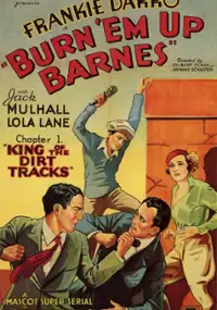 Plakat filmu Burn 'Em Up Barnes