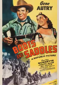 Plakat filmu Boots and Saddles