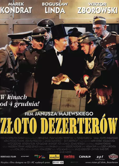 plakat filmu Złoto dezerterów