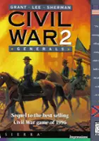 plakat gry Civil War Generals 2: Grant - Lee - Sherman